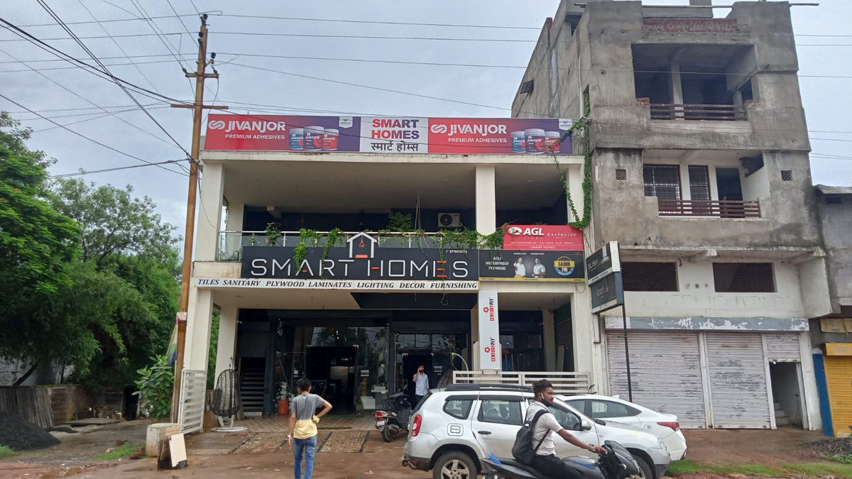 In-shop branding and counter visibility